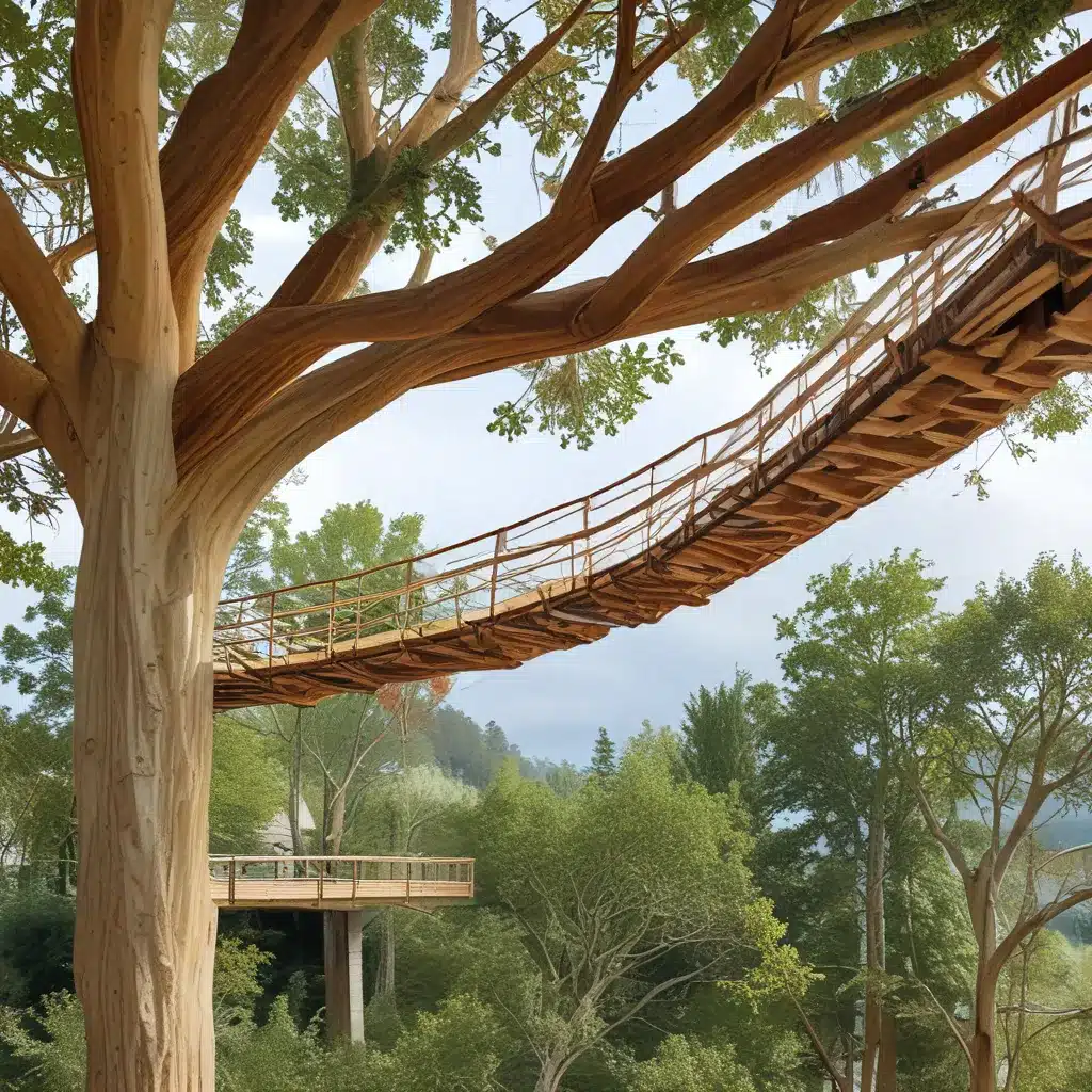 Branching Out: Daring Cantilevers and Experimental Wood Structures