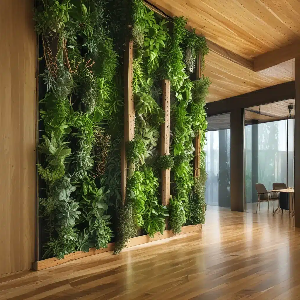 Bringing The Outside In: Indoor Timber Gardens And Green Walls