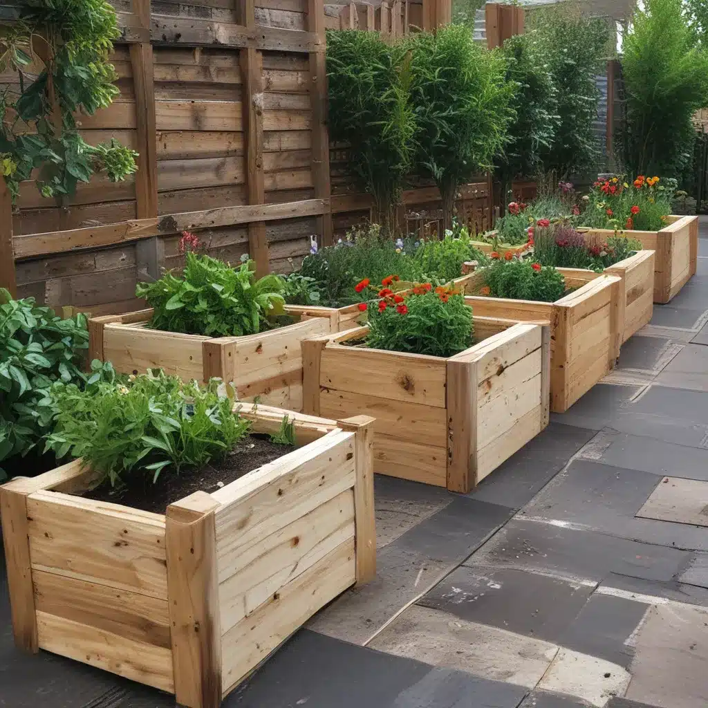 Build Rustic Wooden Planter Boxes for an Urban Garden