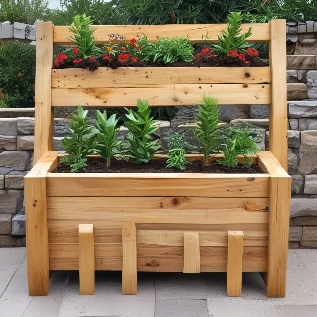 Build Unique Wooden Planters