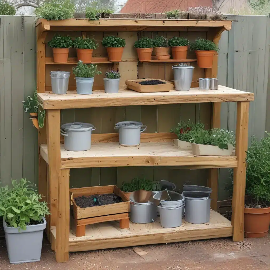 Build Your Own Potting Bench