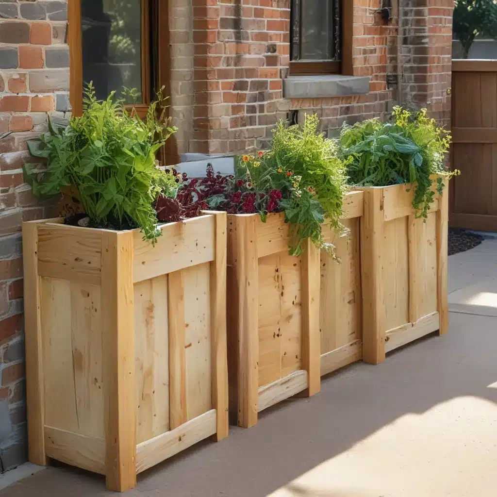 Build Your Own Wooden Vegetable Planter Boxes