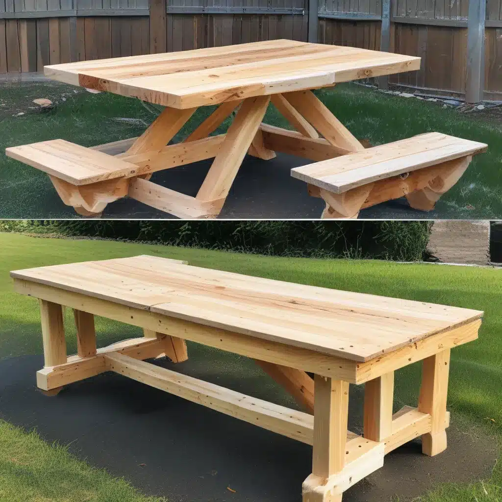 Build a Custom Picnic Table from Scratch