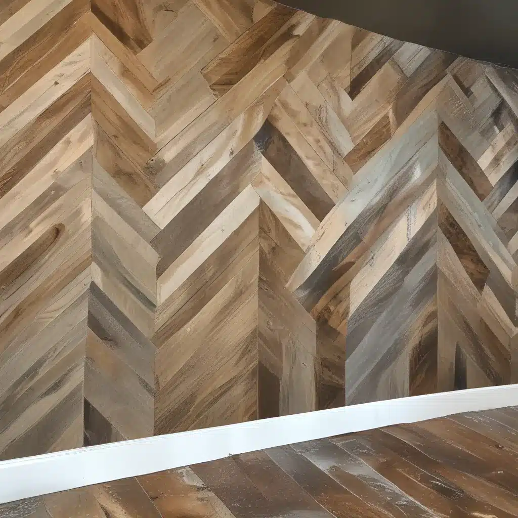 Build a Herringbone Wood Accent Wall