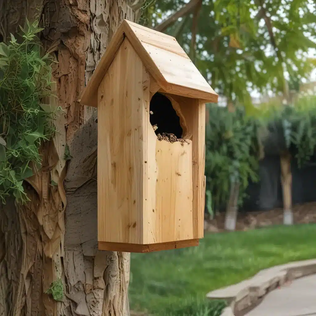 Build a Modern Wooden Bat House for Your Yard