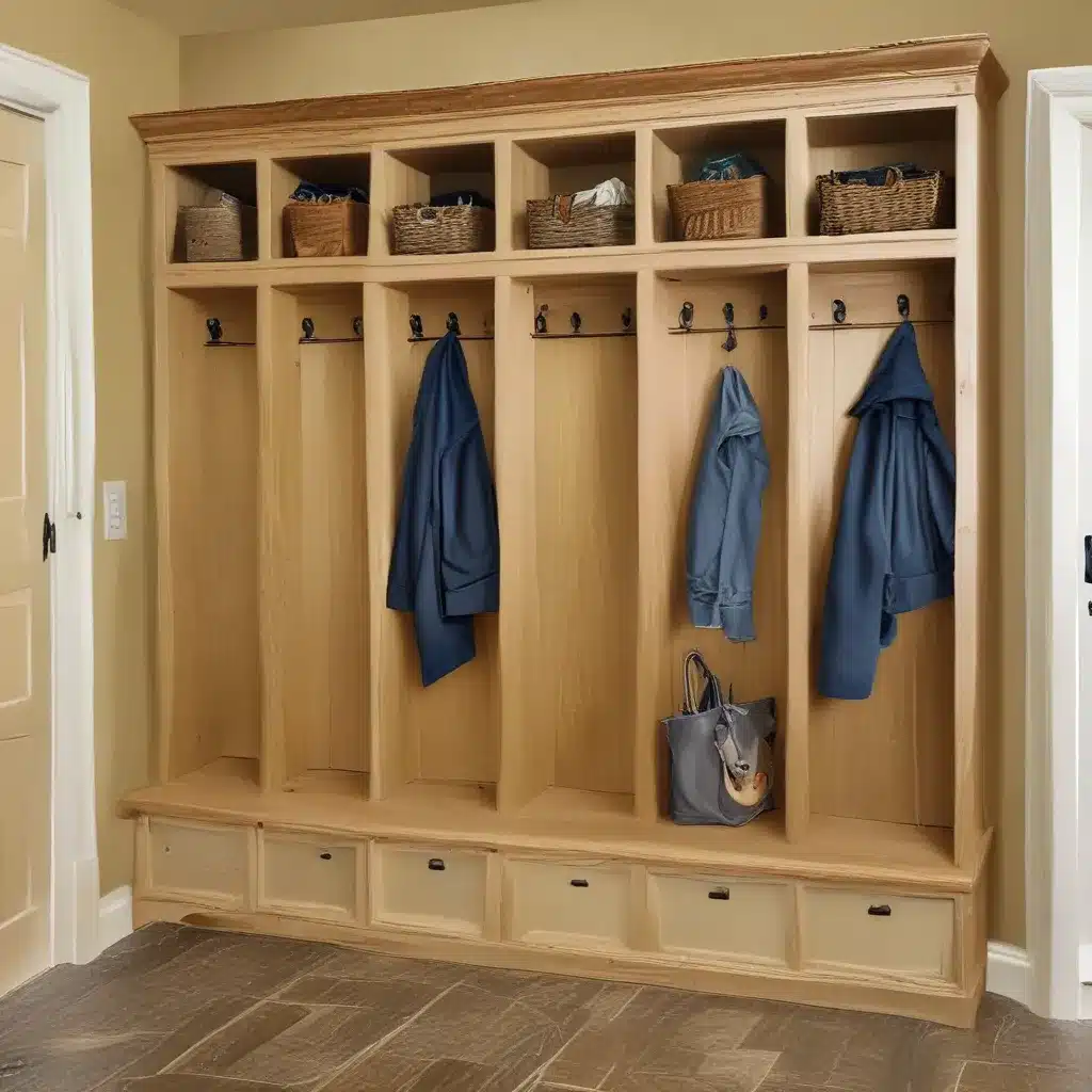 Build a Mudroom Cubby System