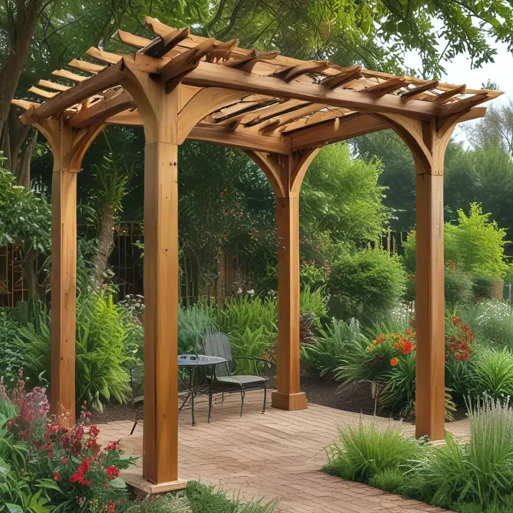 Build a Wood Pergola for Your Garden