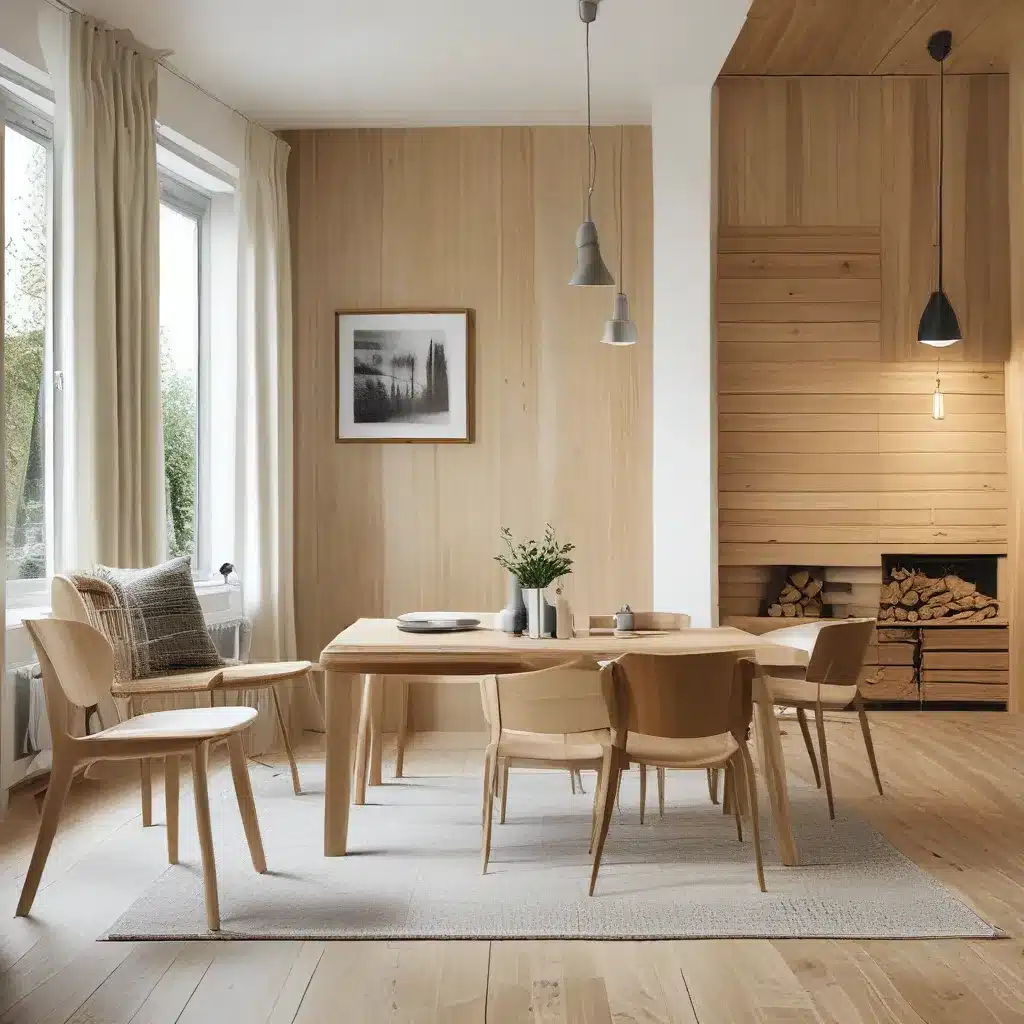 Clean Lines and Cozy Warmth: Scandinavian Wood Style