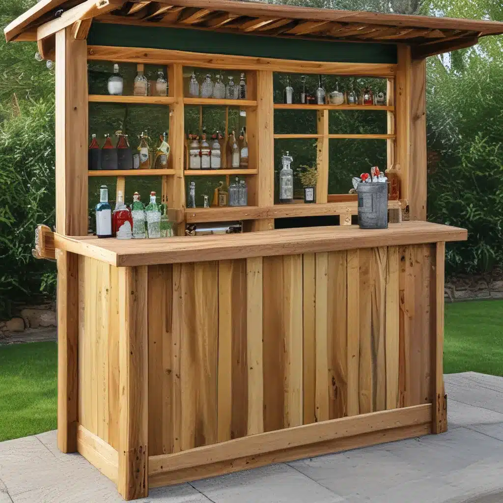 Construct an Outdoor Wooden Bar