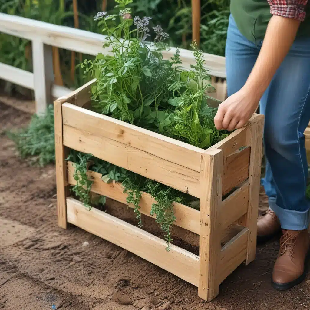 Craft a Backyard Herb Garden Box