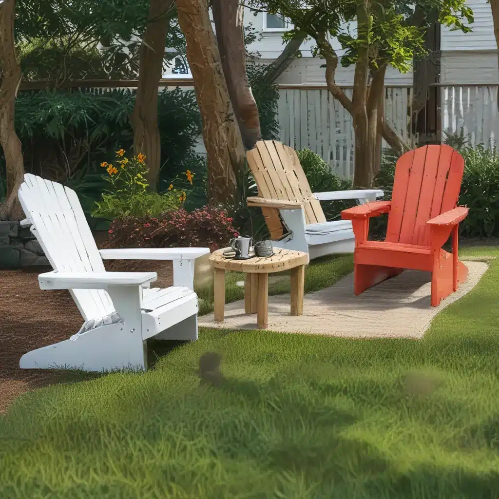 Create Backyard Adirondack Chairs