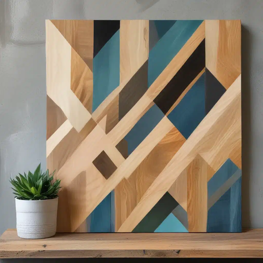 Create Modern Geometric Wood Art