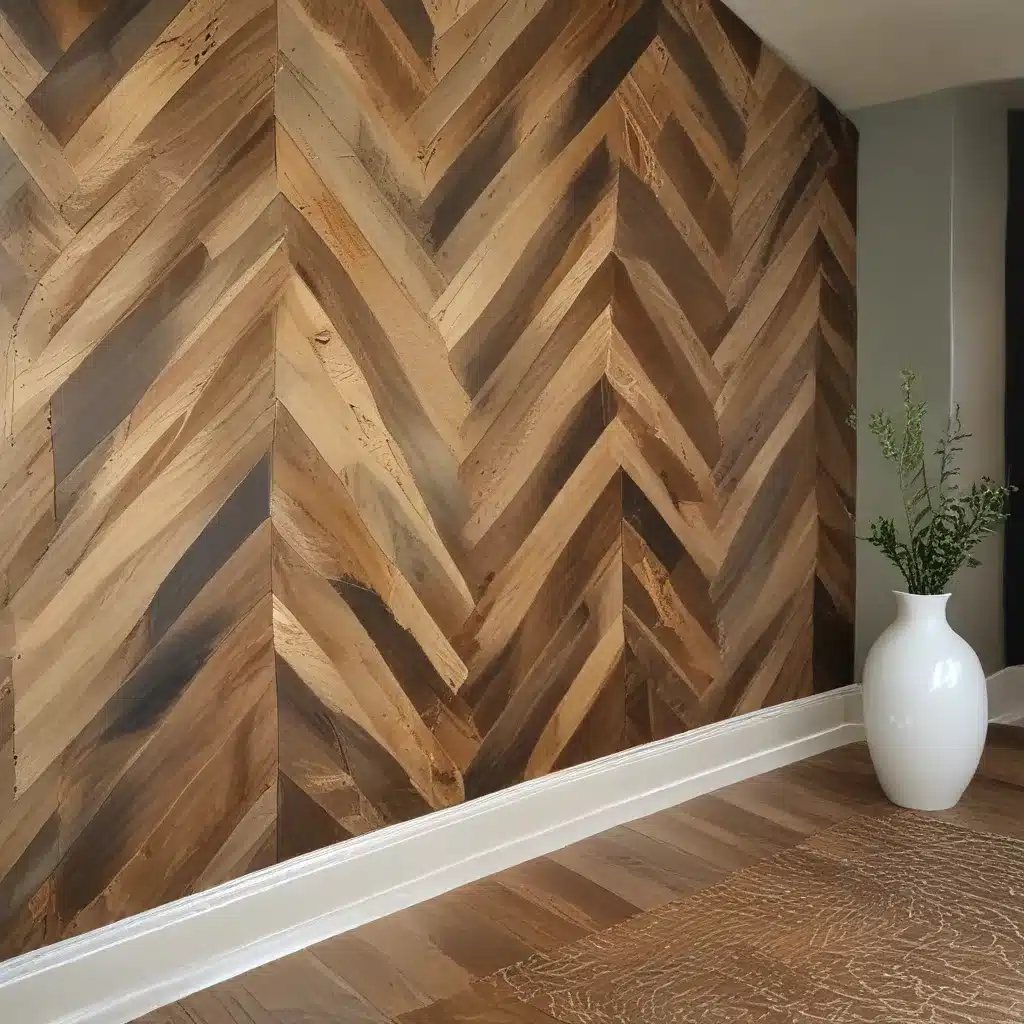 Create a Herringbone Wood Wall