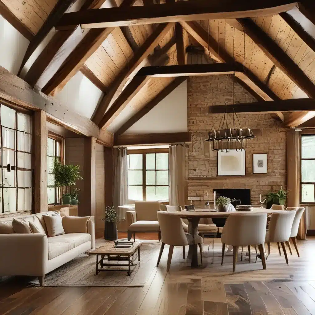 Creating Character With Exposed Interior Beams