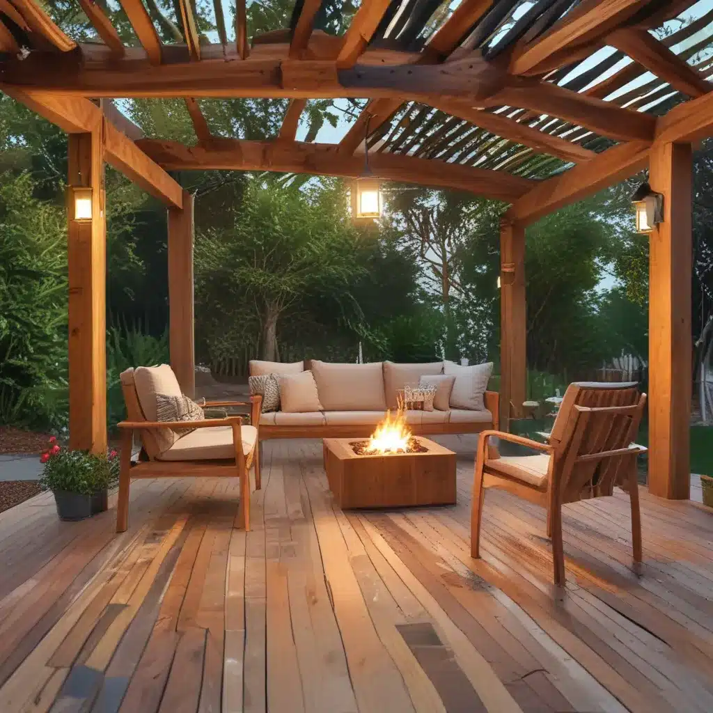 Creating Your Ideal Outdoor Living Space with Wood