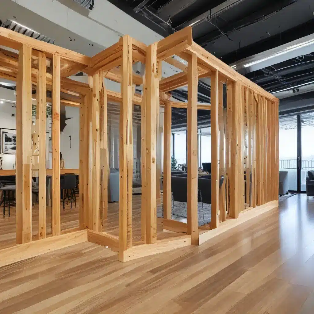 Creative Timber Partitions For Open Floor Plans