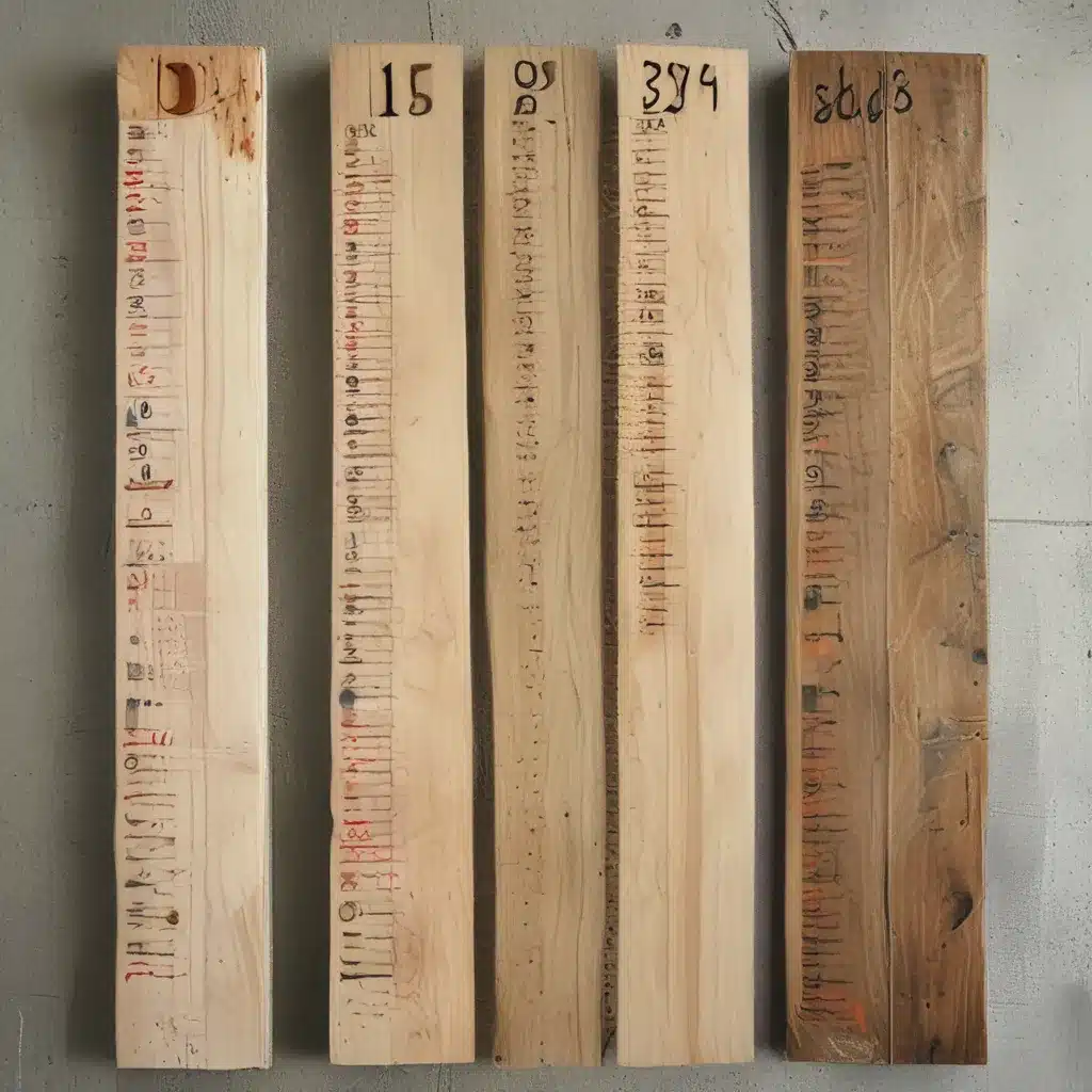 DIY Wooden Growth Charts for Kids