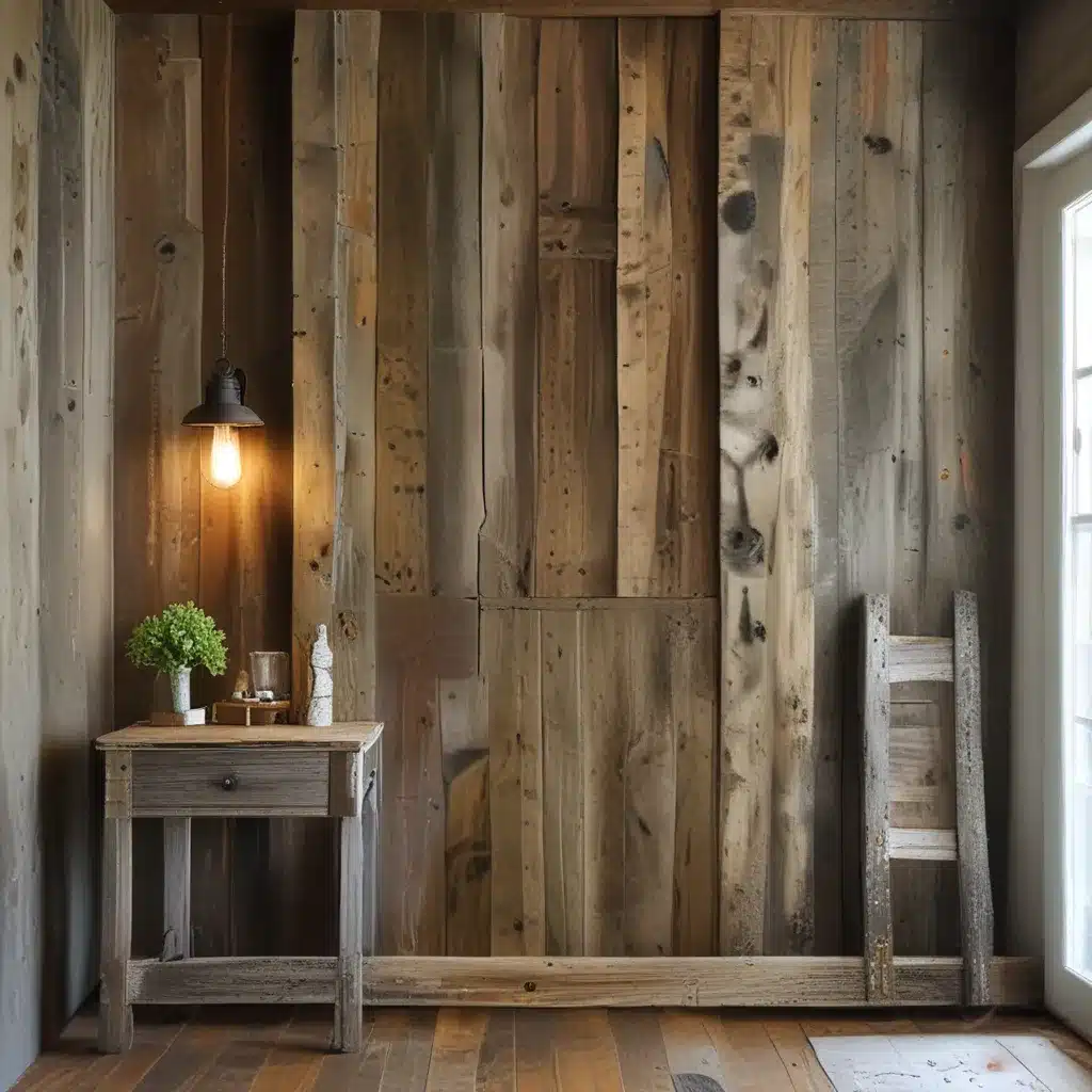 Decorating with Reclaimed Barn Wood: Rustic Charm