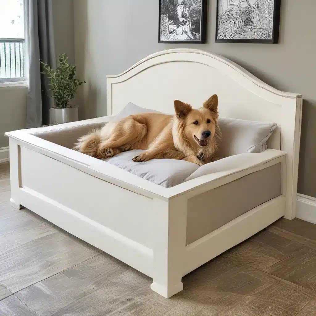 Design a Custom Dog Bed Frame