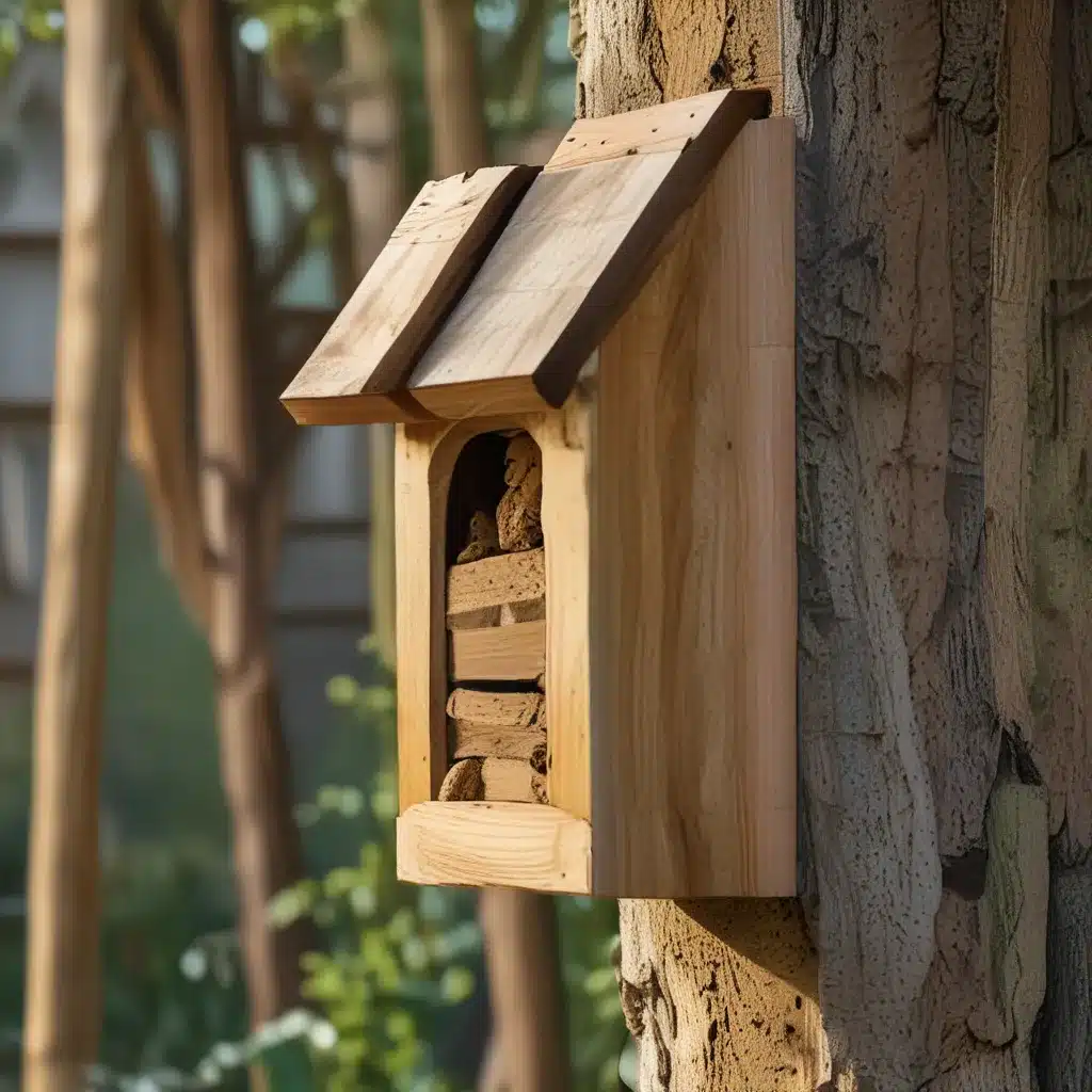 Design a Wooden Bat House for Your Yard