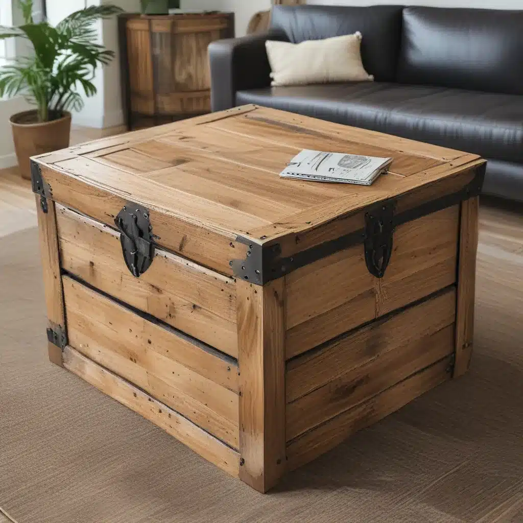 Design a Wooden Chest Coffee Table