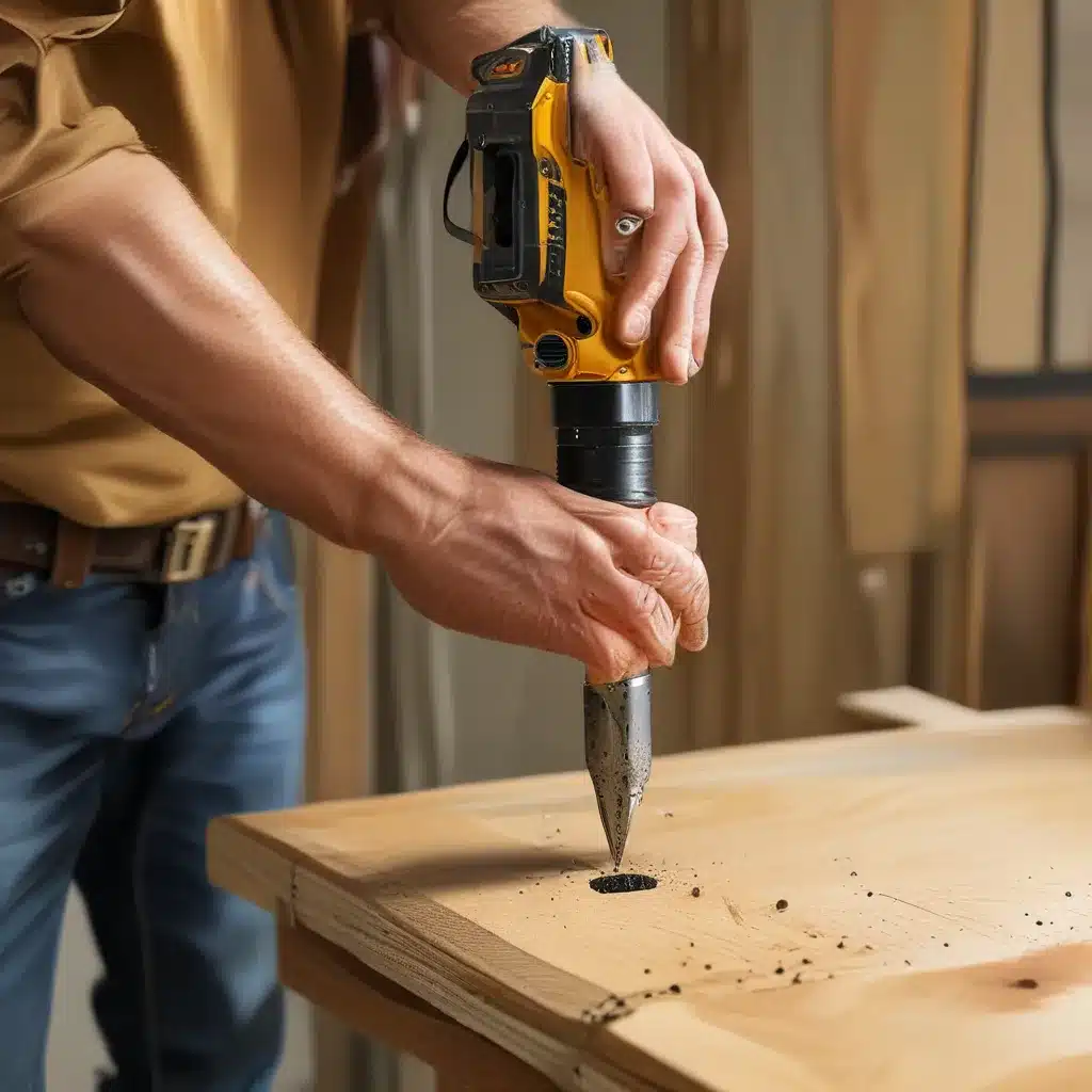 Drilling Pilot Holes for Clean and Precise Woodworking