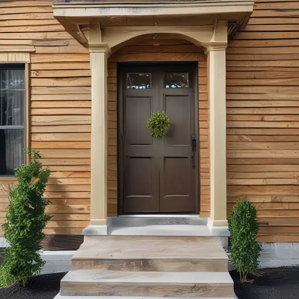 Give Your Front Porch a Makeover with a Timber Accent Wall