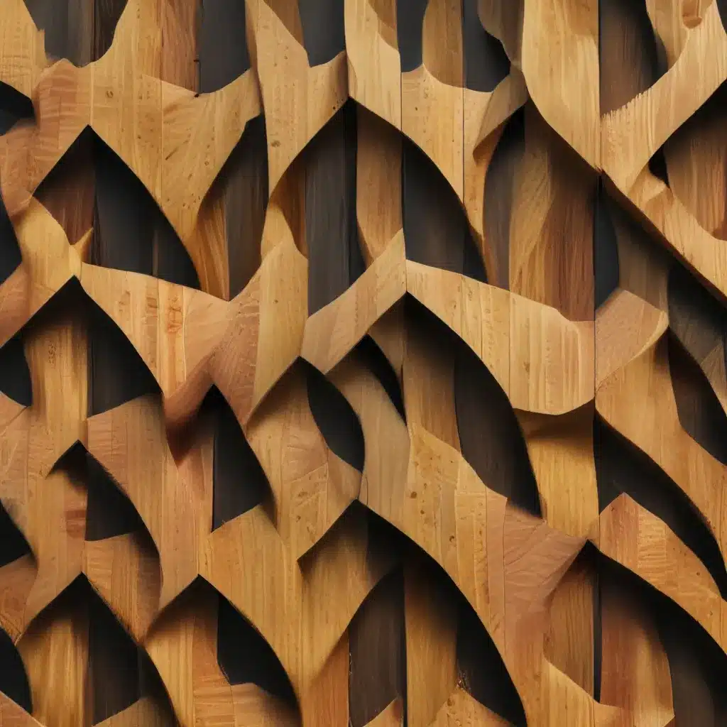 Going Against The Grain: Creative Timber Pattern Applications