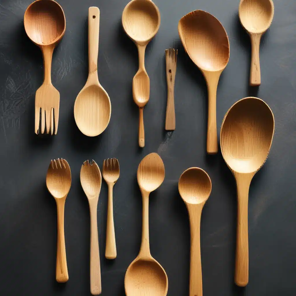 Humble Yet Highlighted: Elevating Everyday Wooden Utensils