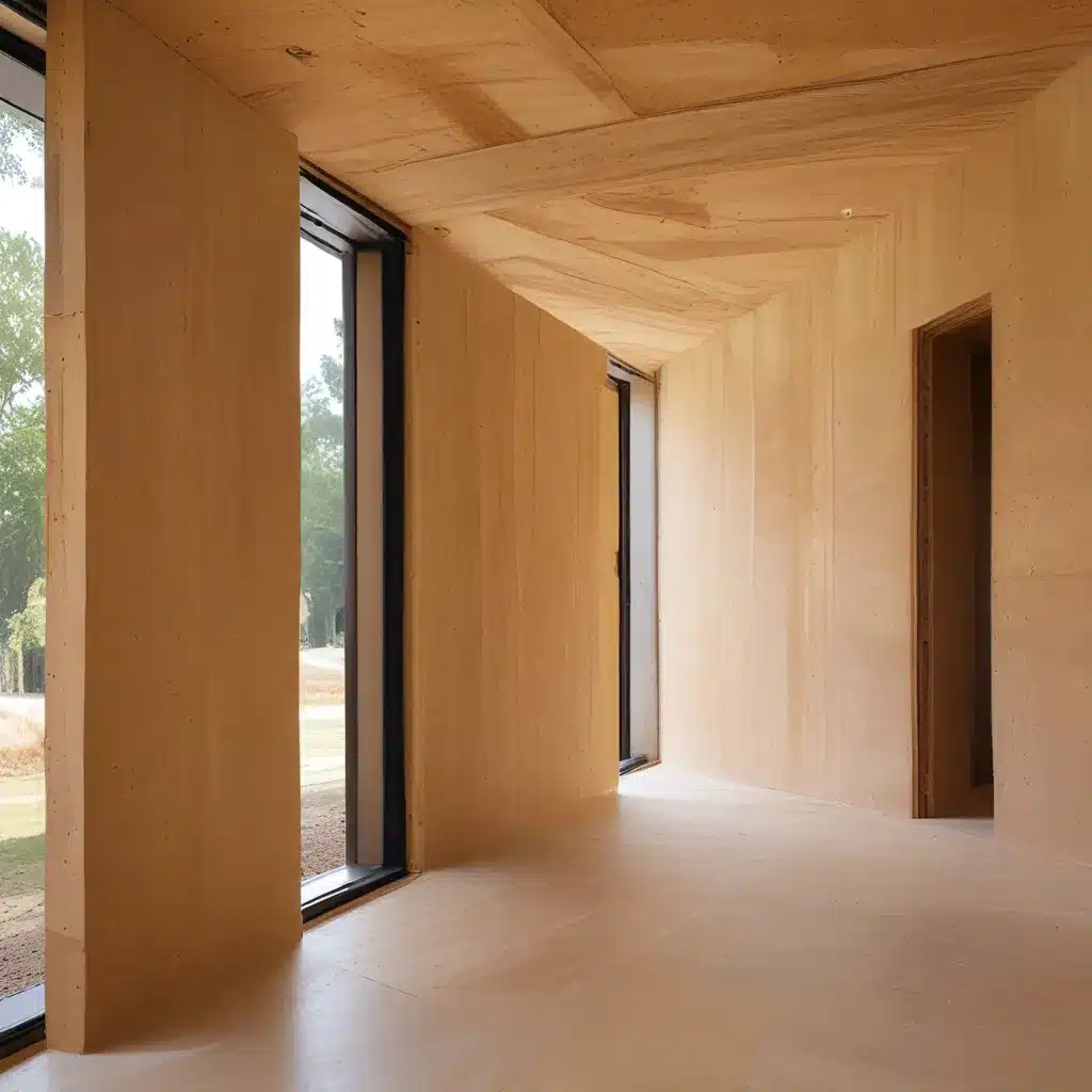Incorporating Rammed Earth for Thermal Mass in Timber Buildings