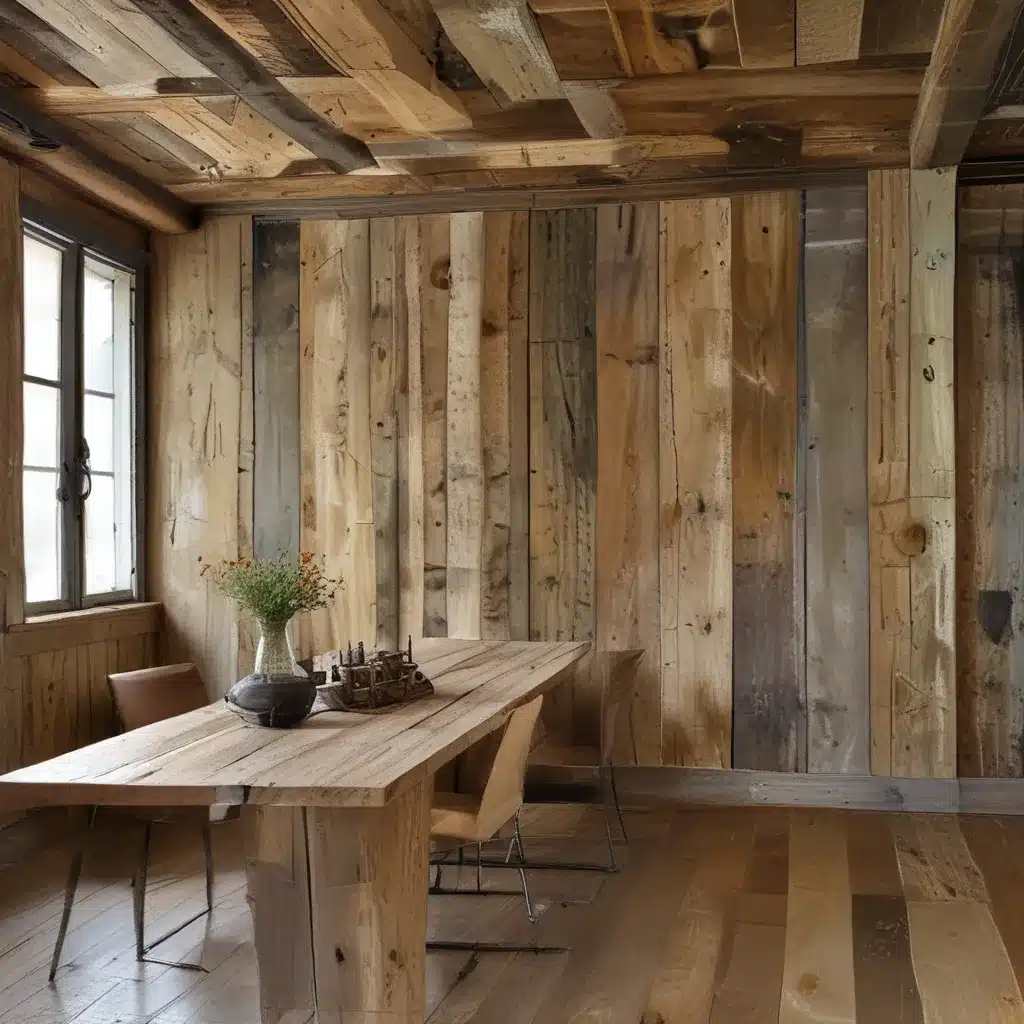 Incorporating Reclaimed Wood Into Interiors