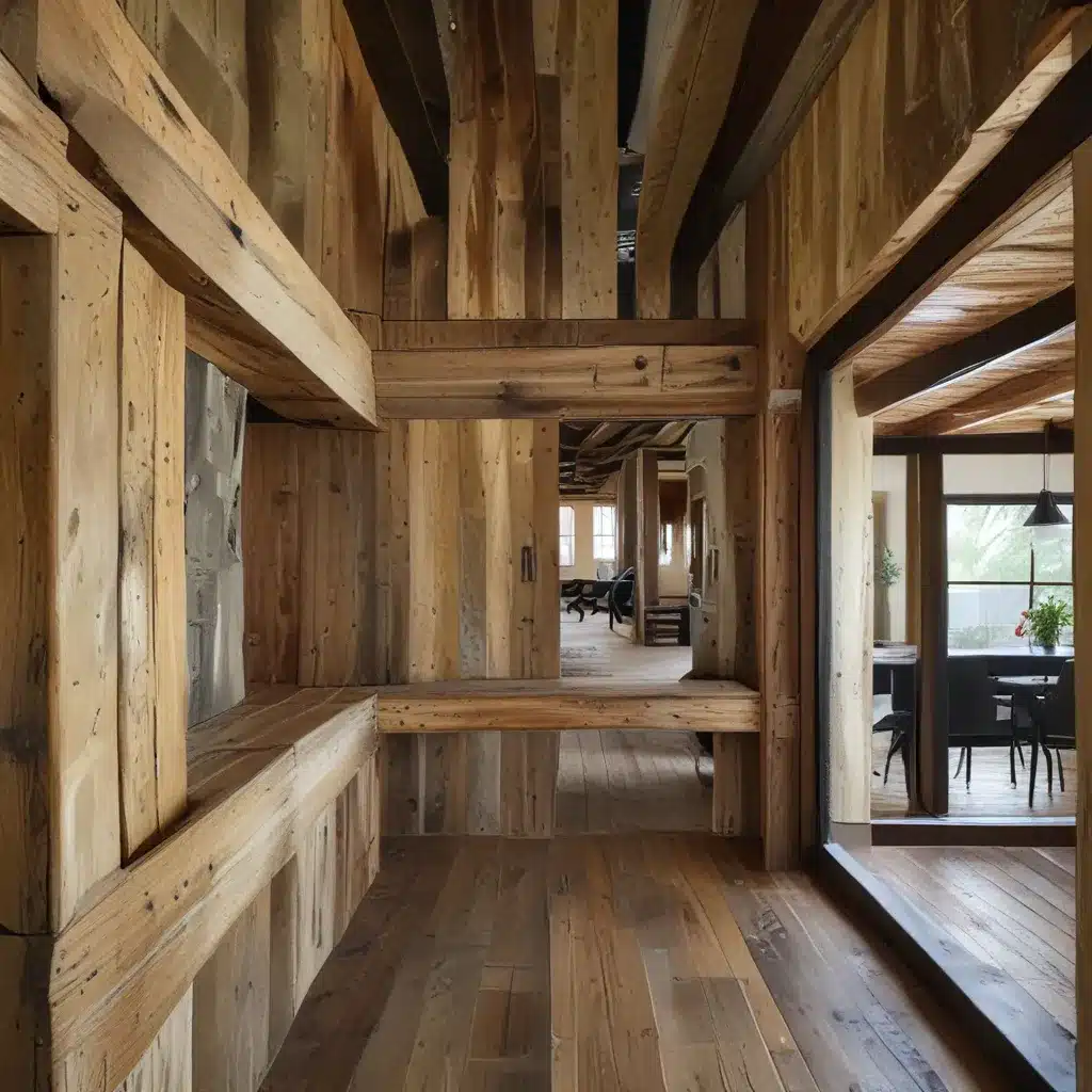 Incorporating Salvaged Timber For Character And Sustainability