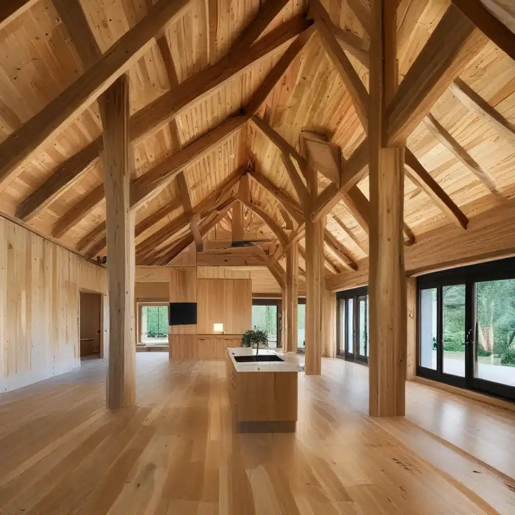 Integrating Modern Features in Traditional Timber Building