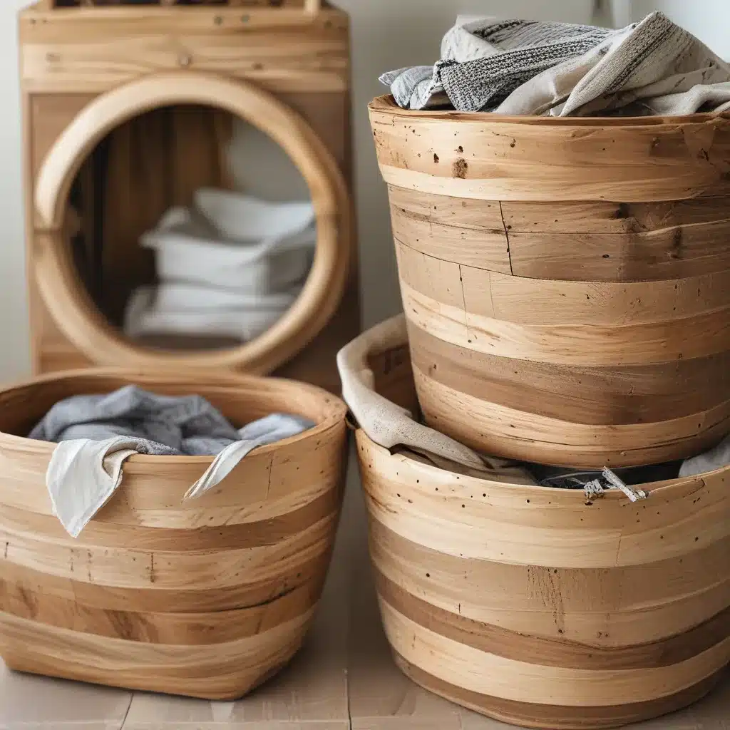 Make Wooden Baskets for Laundry