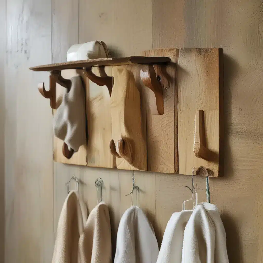 Make Your Own Wooden Coat Hooks