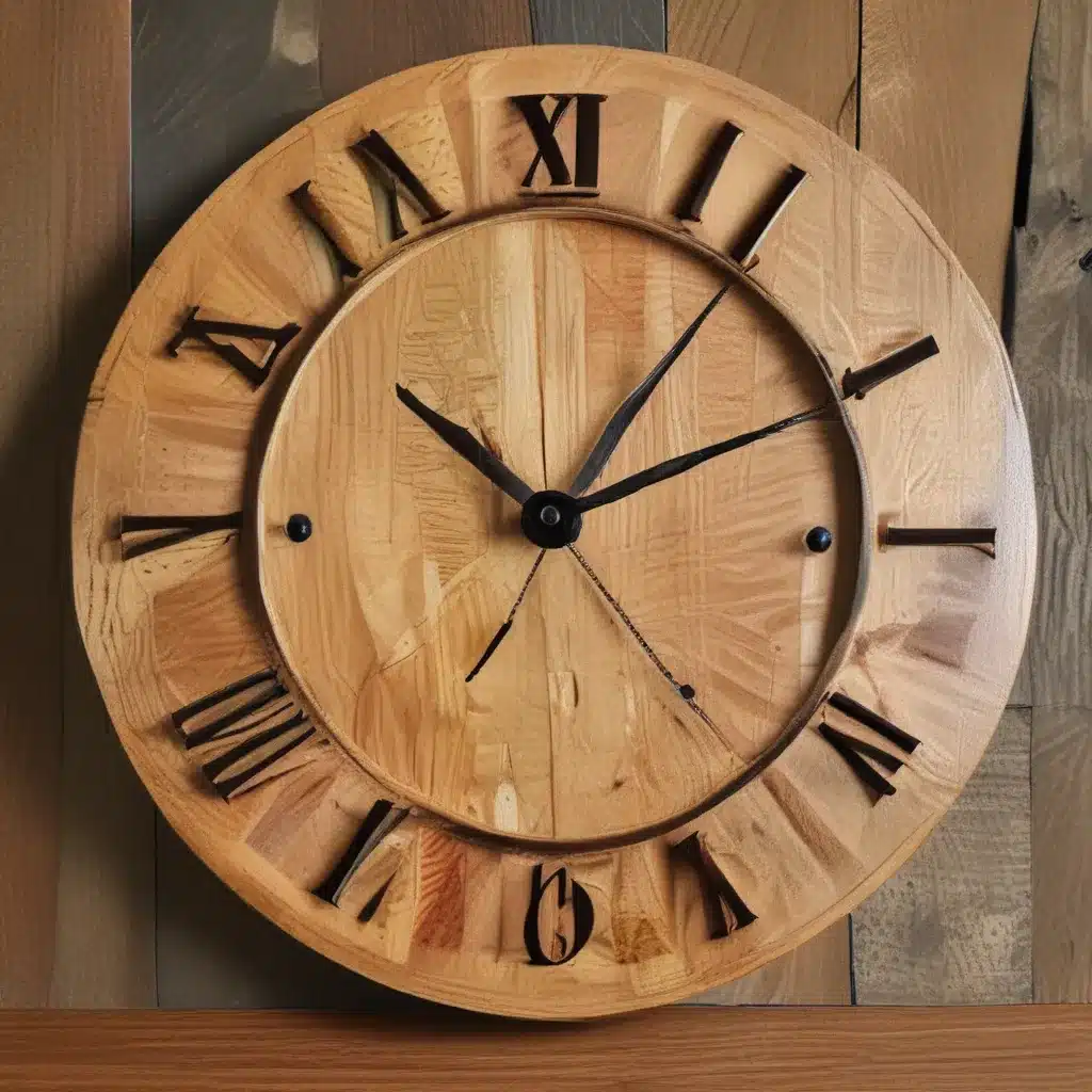 Make a One-of-a-Kind Wood Clock