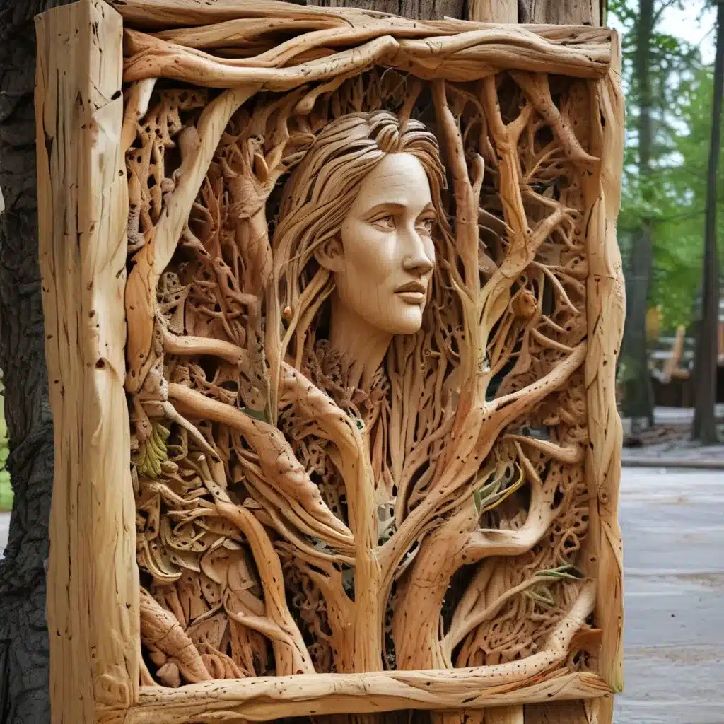 Natures Canvas: Wood Art, Sculpture And Installations