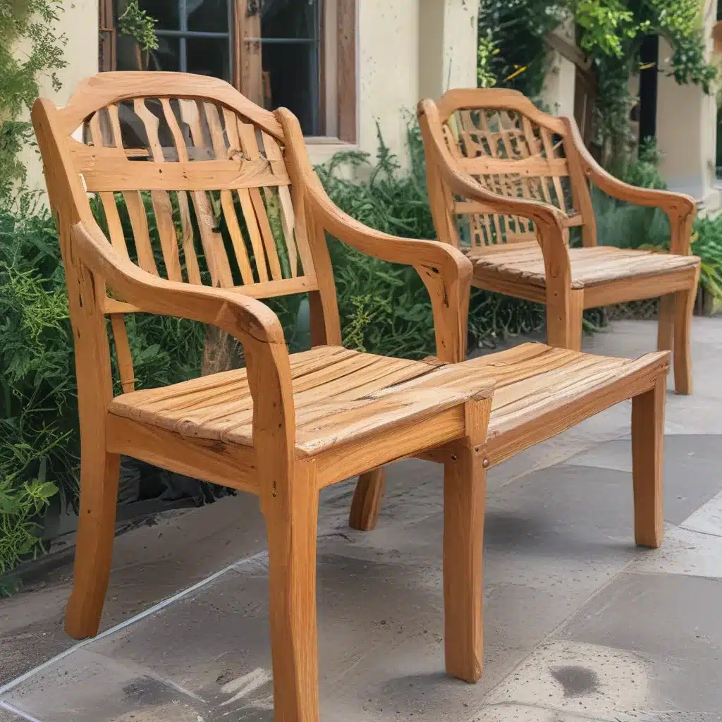 Restore Wooden Chairs and Benches for Your Patio