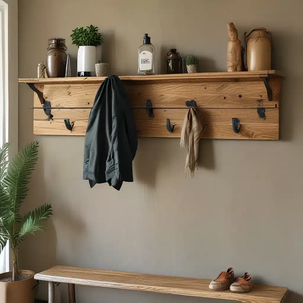 Rustic Coat Racks for the Entryway