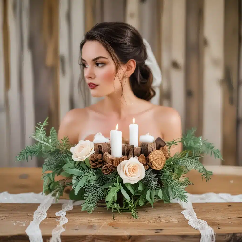 Rustic Wedding Inspiration With Wood Elements