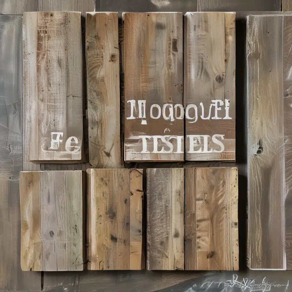 Rustic Wood Signs: Design and DIY Instructions