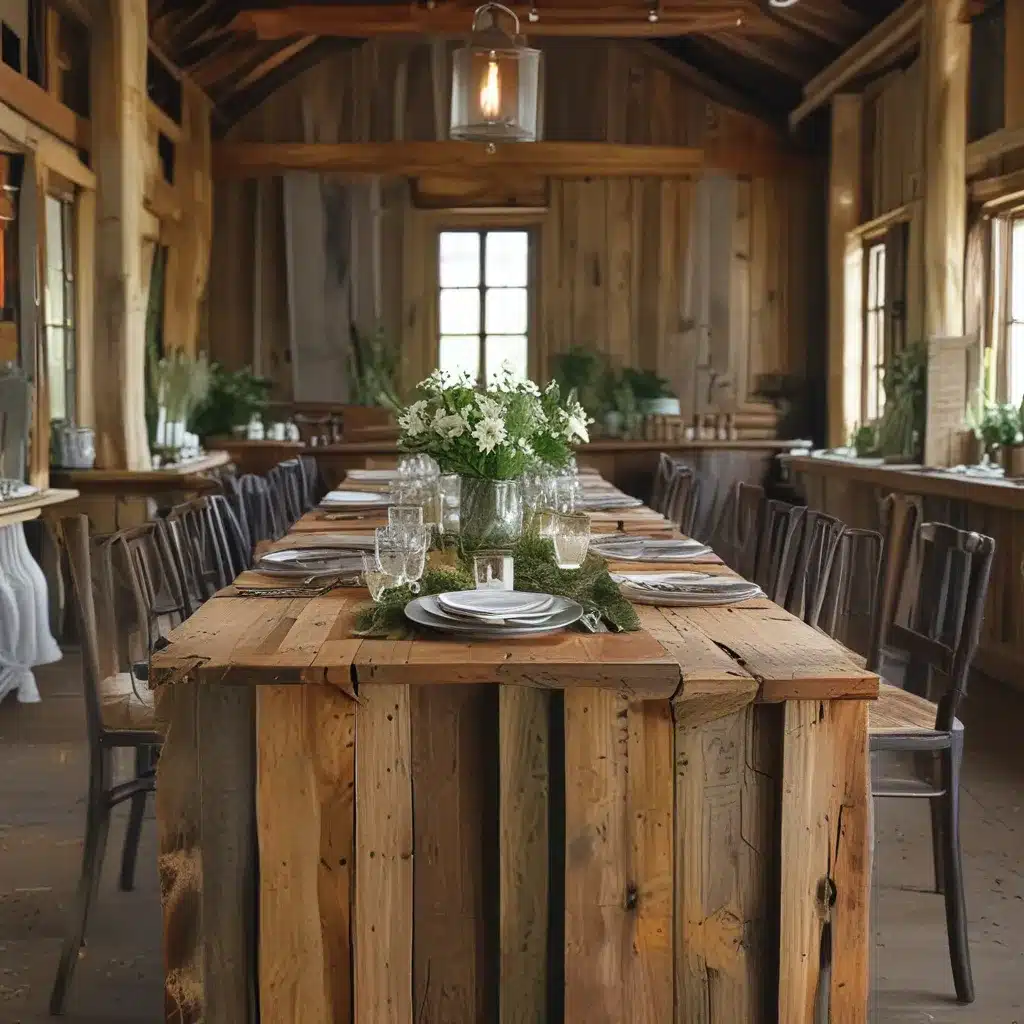 Salvaged Wood: From Dilapidated Barns to Design Centerpieces