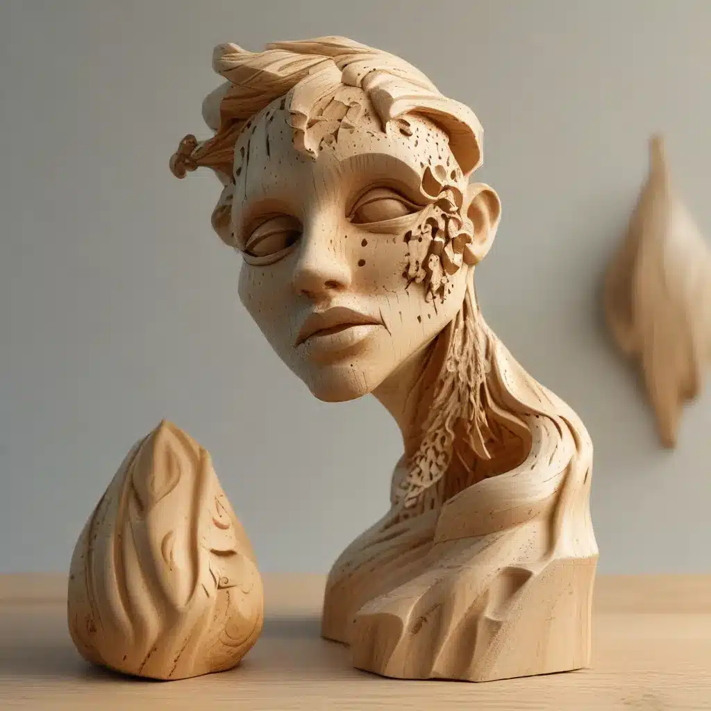 Sculpting With Wood: Unconventional Forms Using 3D Rendering And CNC
