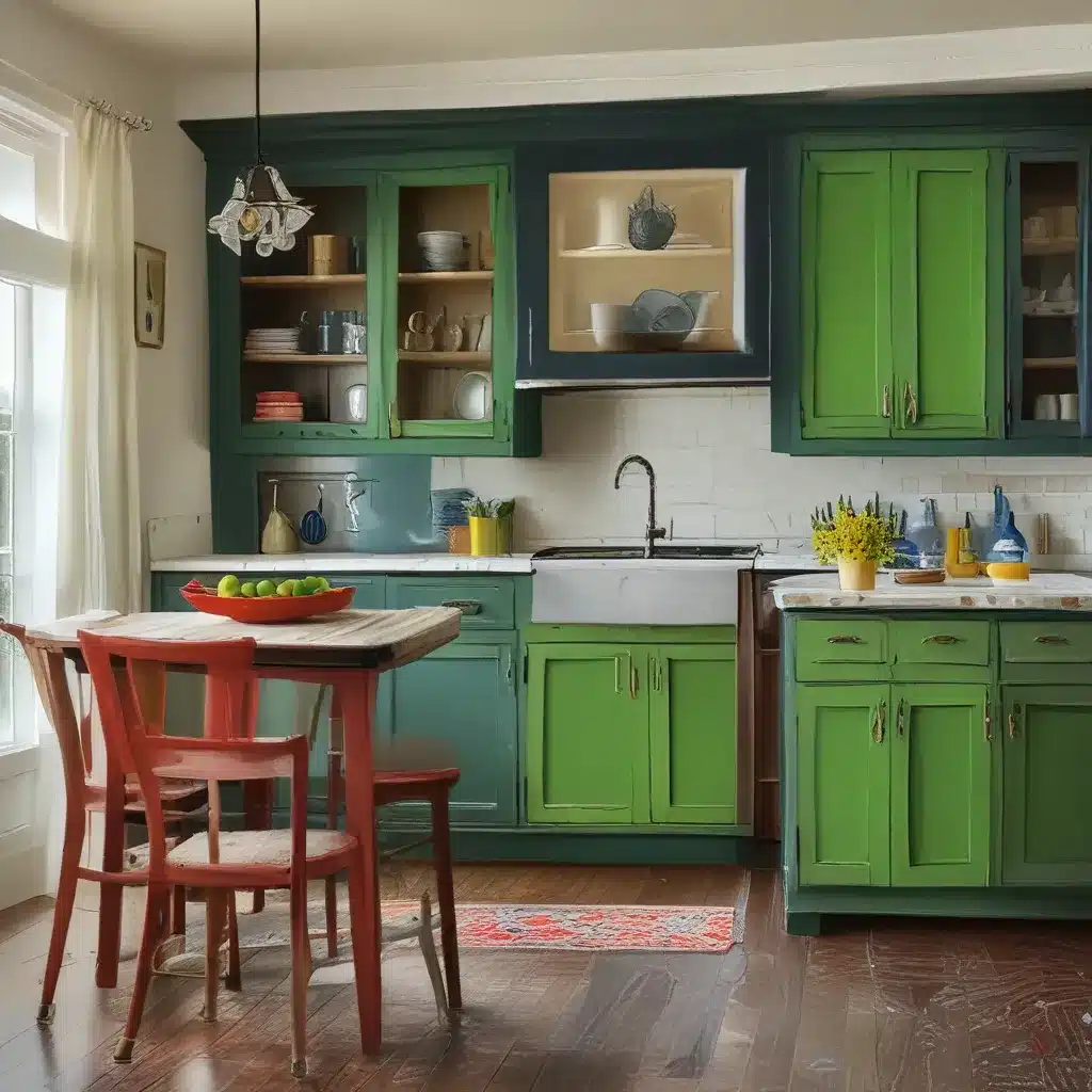Show Your True Colors With Vibrant Painted Cabinets