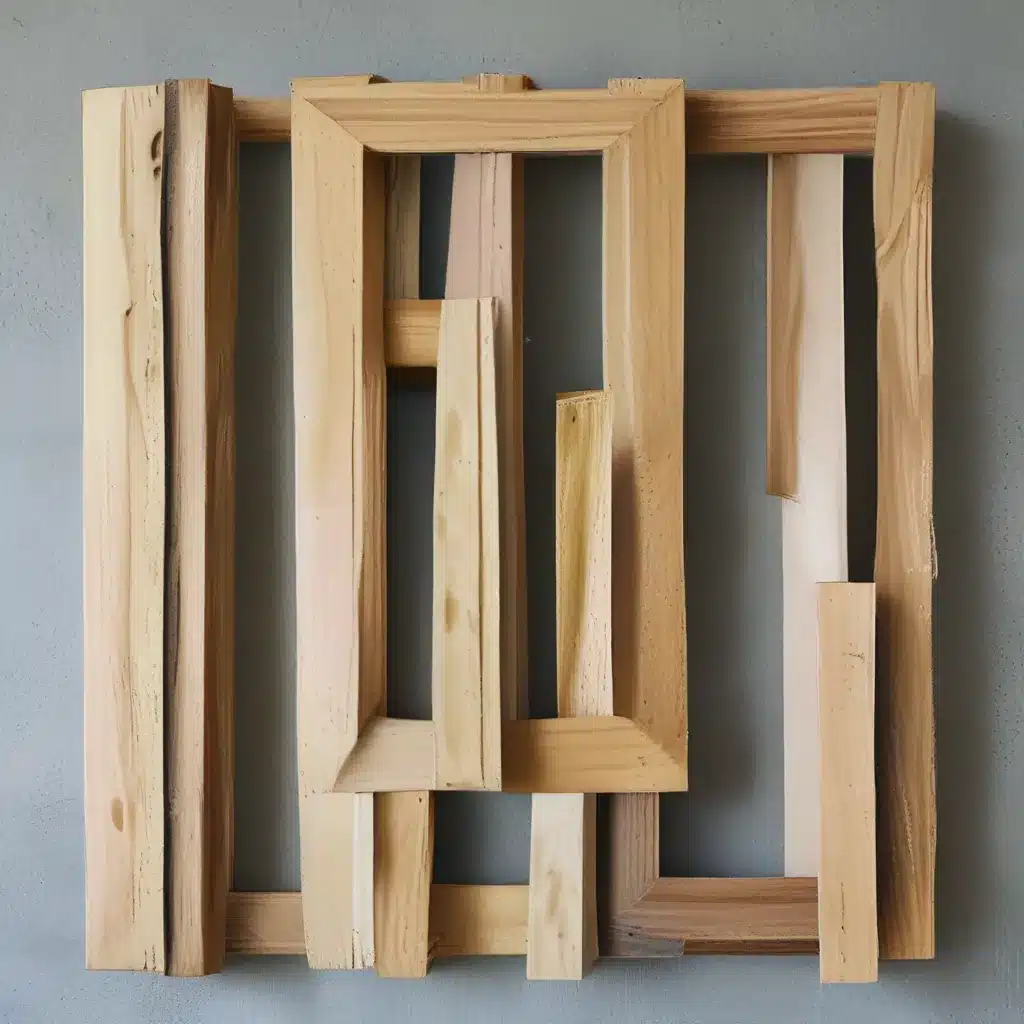 Simple Scrap Wood Picture Frames