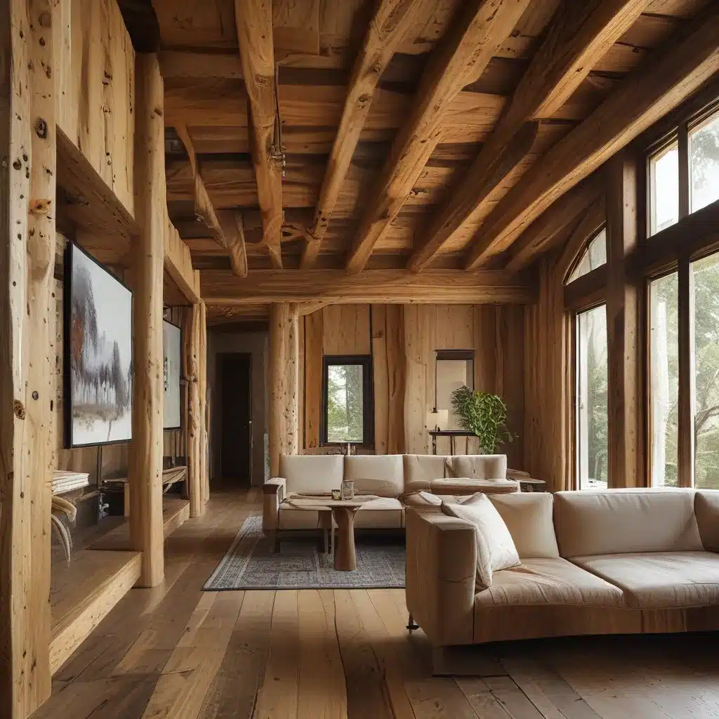 The Beauty and Character of Exposed Wood Interiors