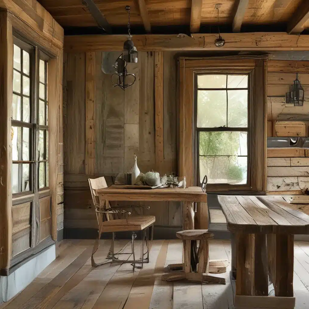 The Character and Charm of Salvaged Wood Accents