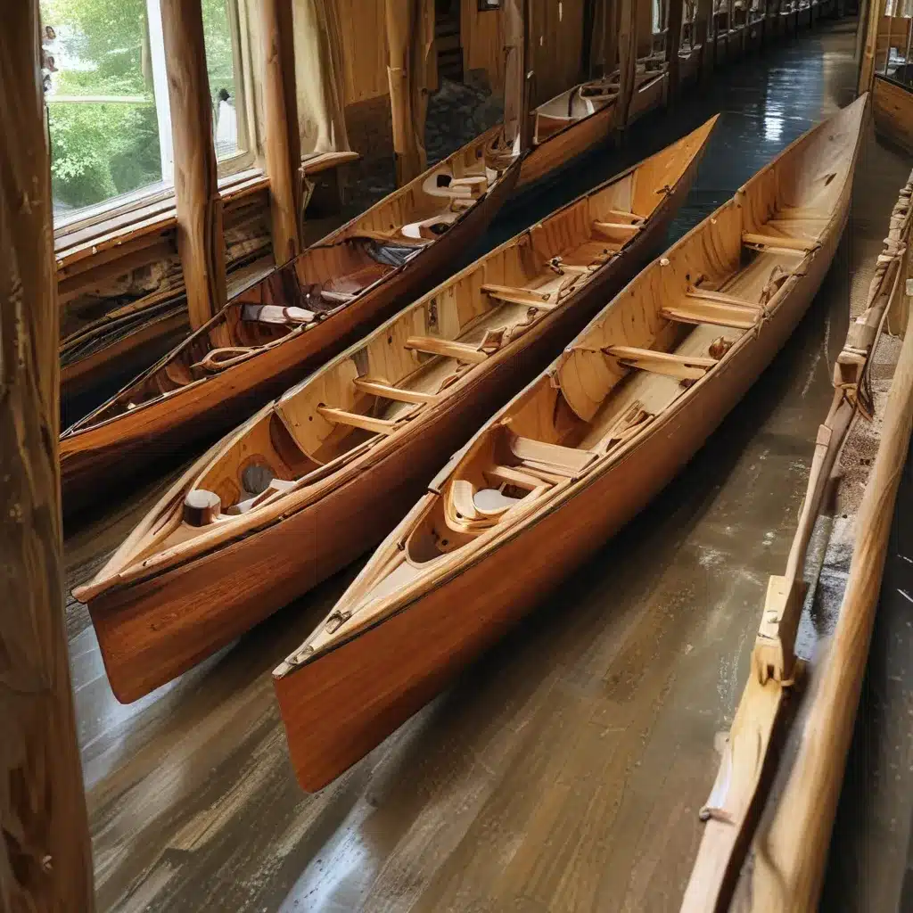 The Charm, History and Workmanship of Wood Canoes