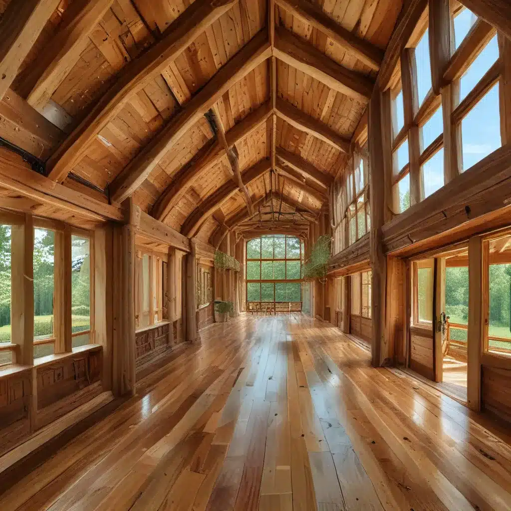 The Health Benefits of Being in Wooden Buildings