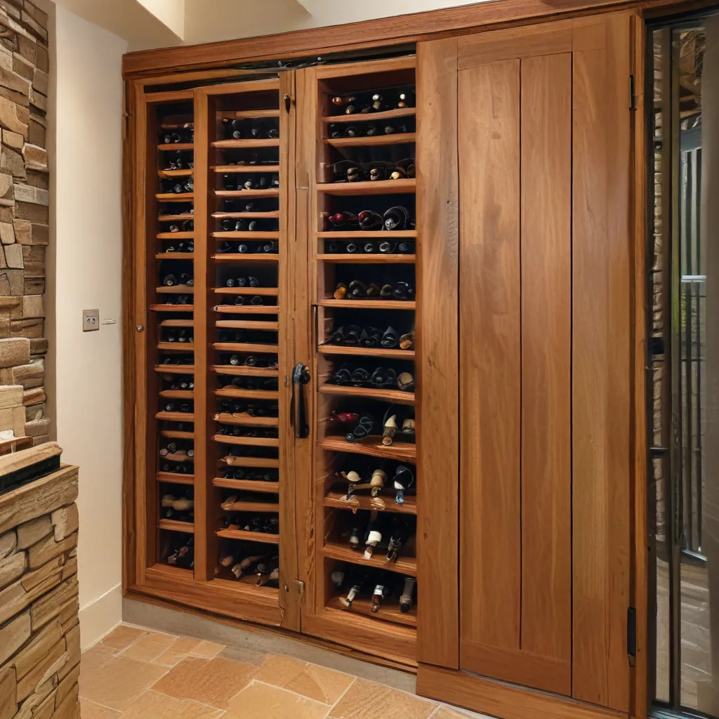 Timber Cellar Doors: Custom Wine Storage Solutions